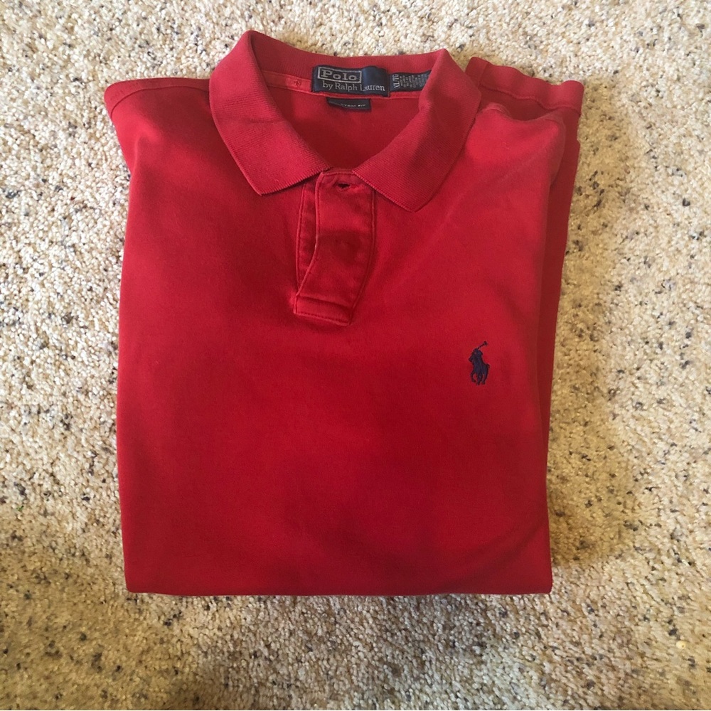 Mens polo pullover